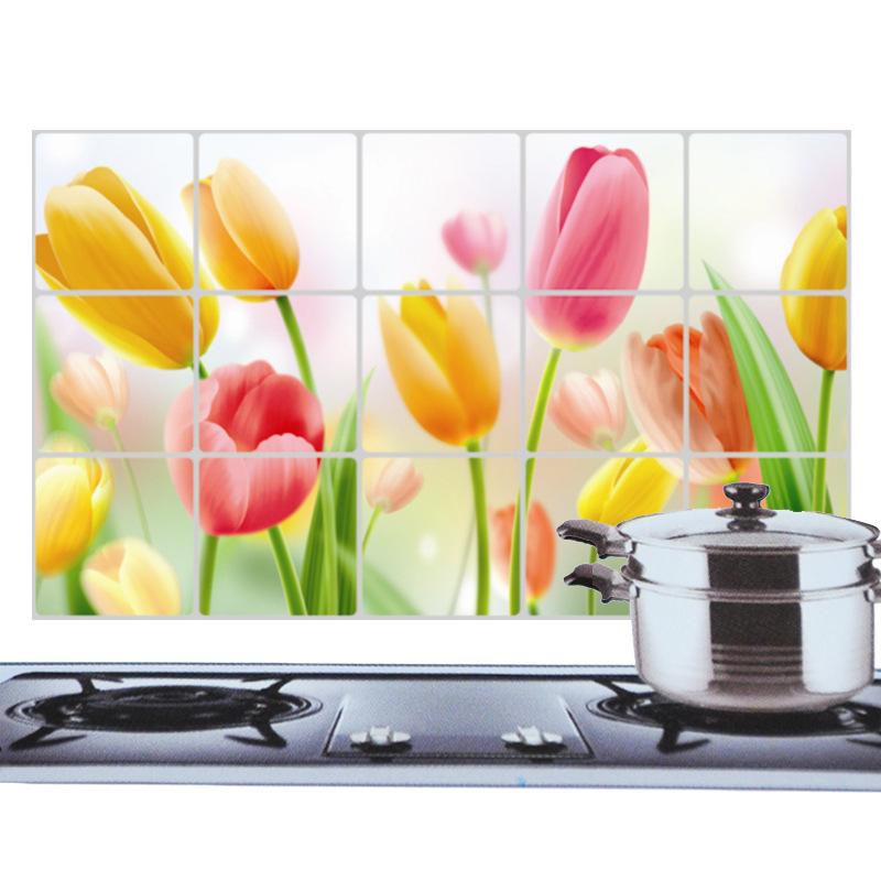 Dán bếp Hoa Tulip