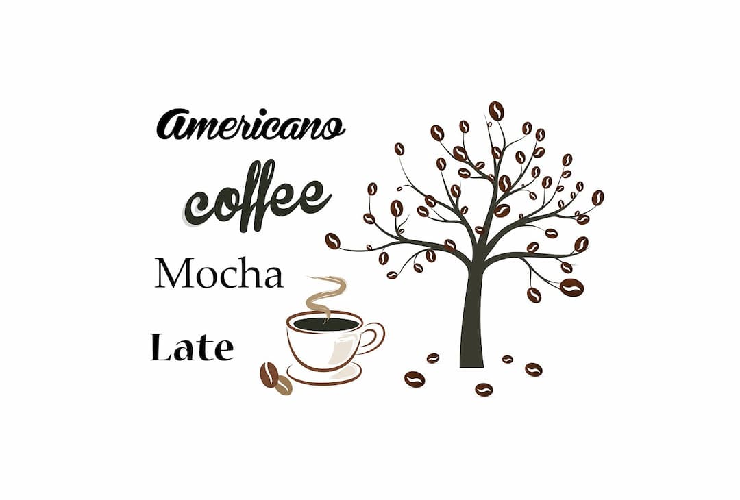 Decal dán tường Coffee 13