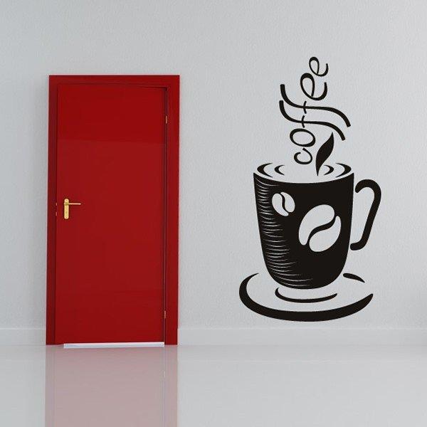 Decal dán tường Coffee 16