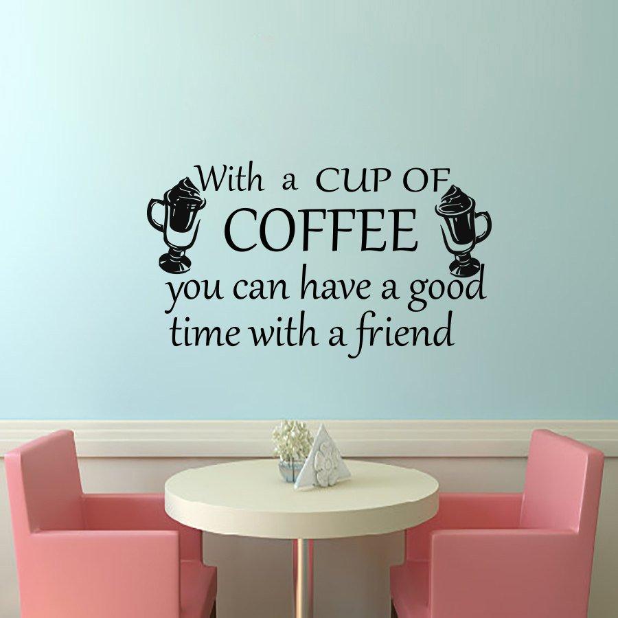 Decal dán tường Coffee 15