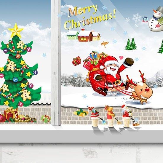 Decal dán tường Noel 1