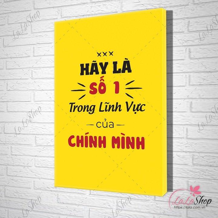 Tranh văn phòng hãy là số một trong lĩnh vực của chính mình