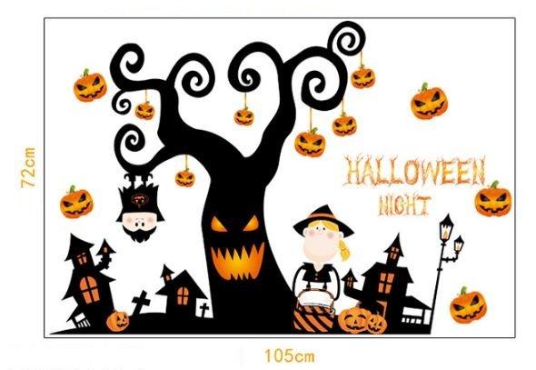 Decal 2 Mặt Halloween 3