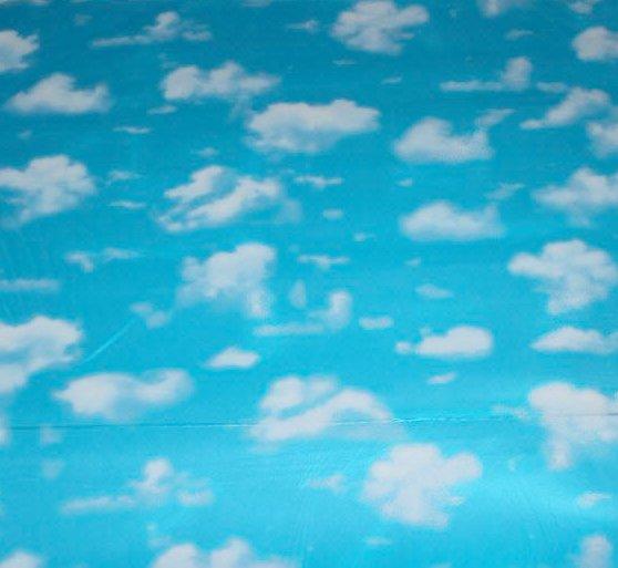 Decal cuộn kính mờ mây trời Octki (076)