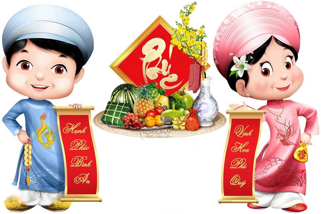 Combo decal trang trí cửa kính ngày tết 6