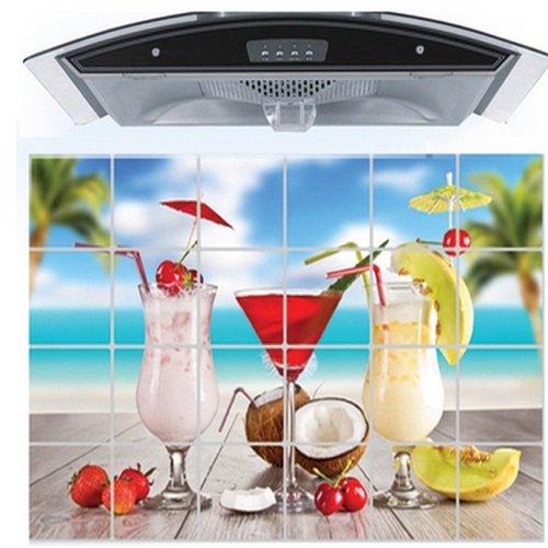 Dán bếp sinh tố trái cây size 60x90cm