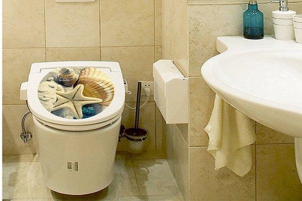 Dán toilet động vật biển