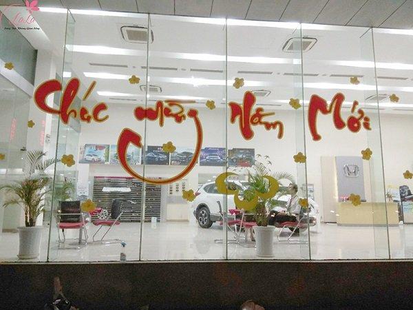 Combo decal trang trí cửa kính ngày tết 15
