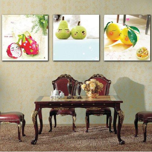 Tranh treo tường trái cây dễ thương