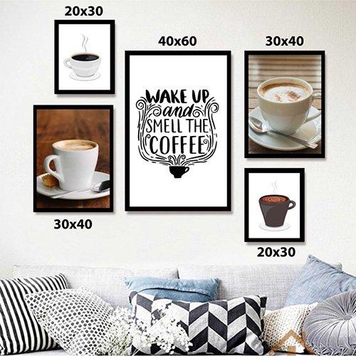 Tranh treo tường wake up and smell the coffee