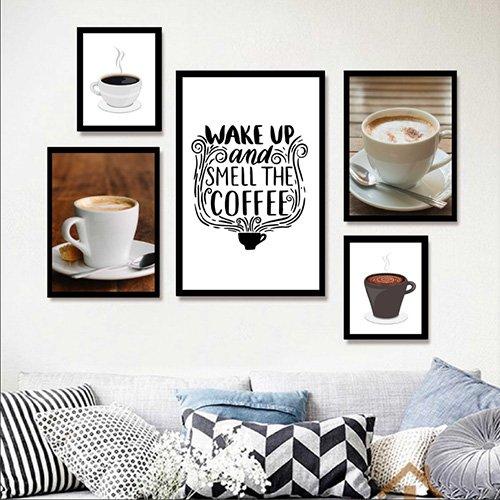 Tranh treo tường wake up and smell the coffee