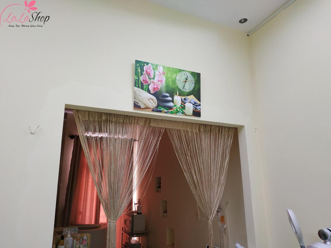Tranh đồng hồ Spa 1