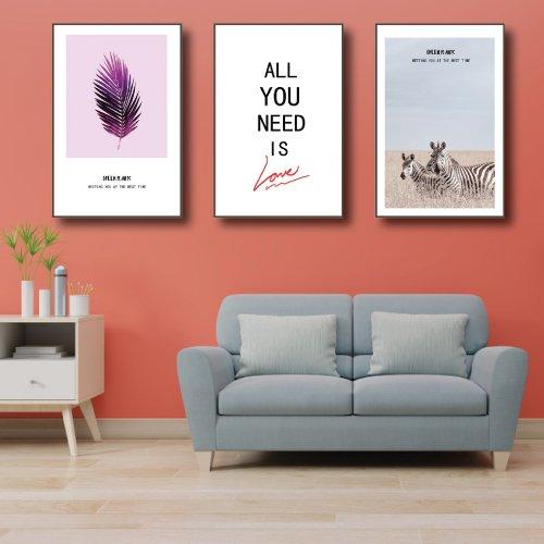 Tranh treo tường All you need is love