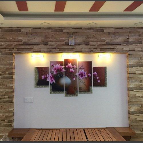 Tranh treo tường trắng đen bồ công anh 2