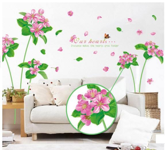 Hoa liti hồng to
