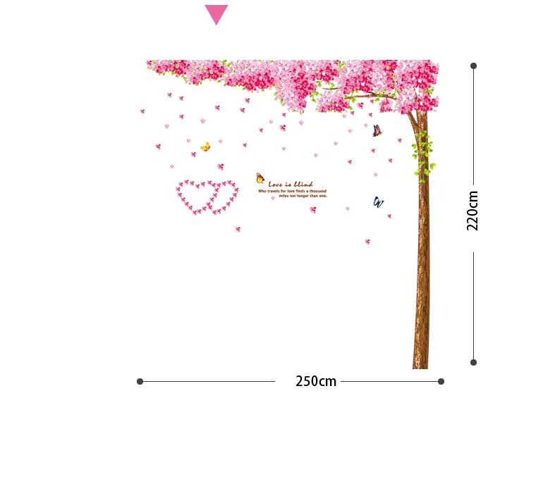 Cây đào hồng size đại 3 tấm