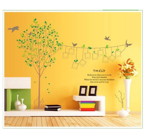 Decal dán tường cây photo 1