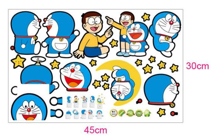 Ổ điện 10 cái hình Doremon và Nobita