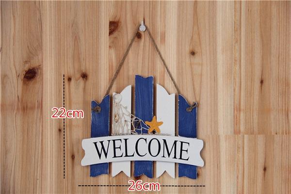 Bảng treo Wecome biển