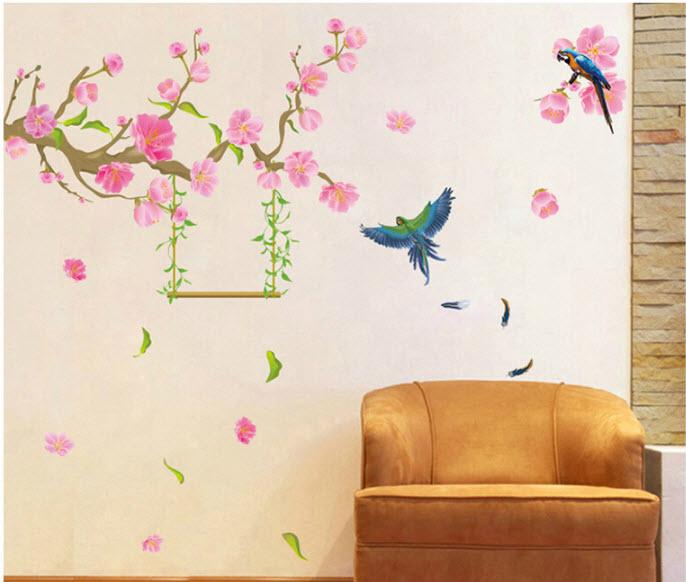 Cành đào hồng 8