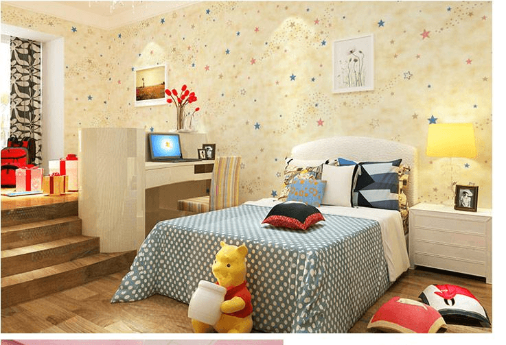Giấy decal cuộn sao sắc màu