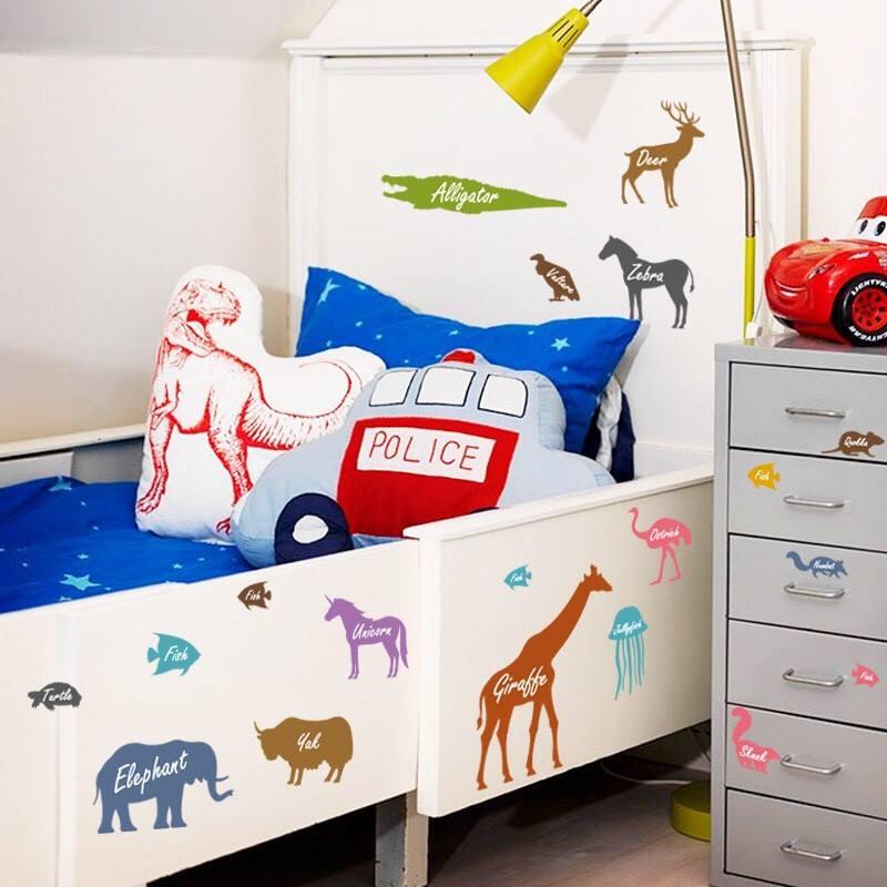 Decal các loại động vật