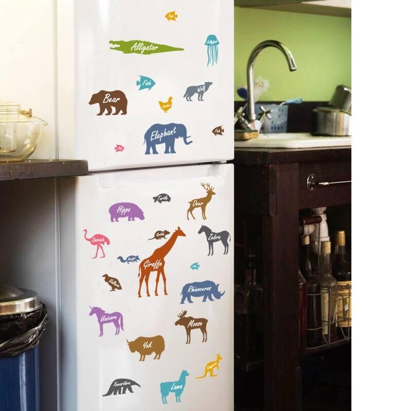 Decal các loại động vật
