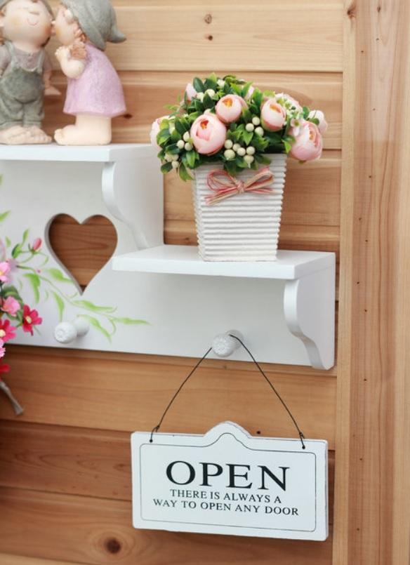 Bảng treo cửa 2 mặt open, close