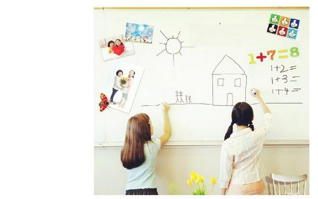 Decal trắng bóng  khổ 1m2