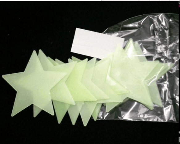 Sao dạ quang lớn (11cm) bộ 8 cái