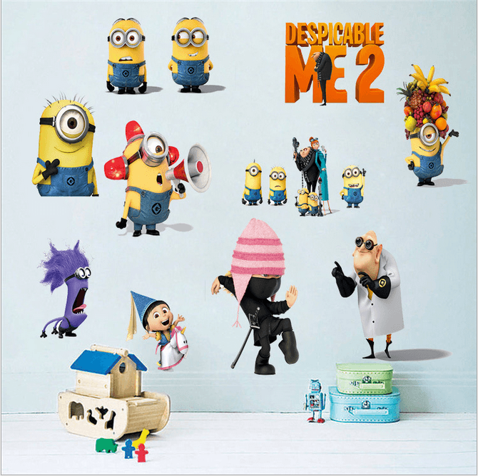 Decal minion và ninja