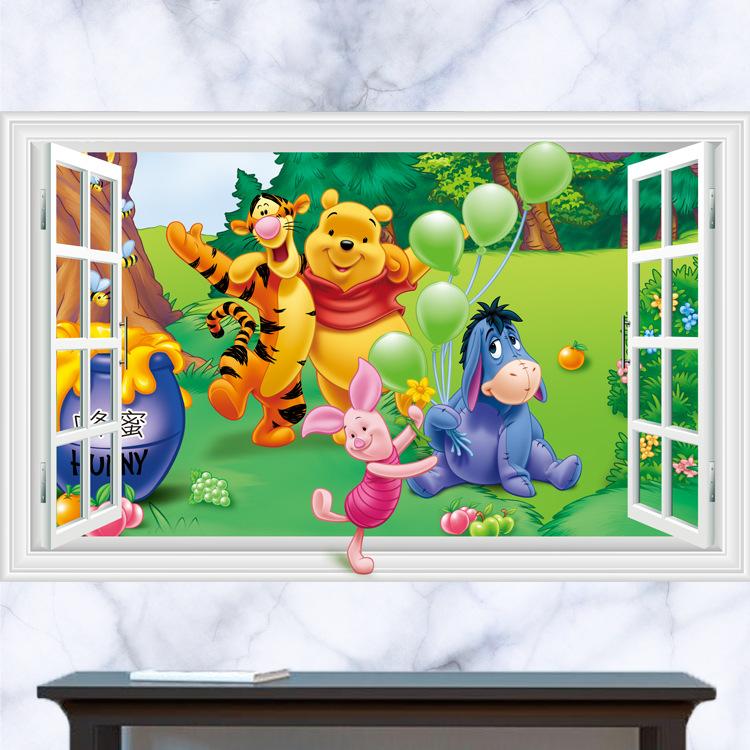 Cửa sổ gấu Pooh và các bạn