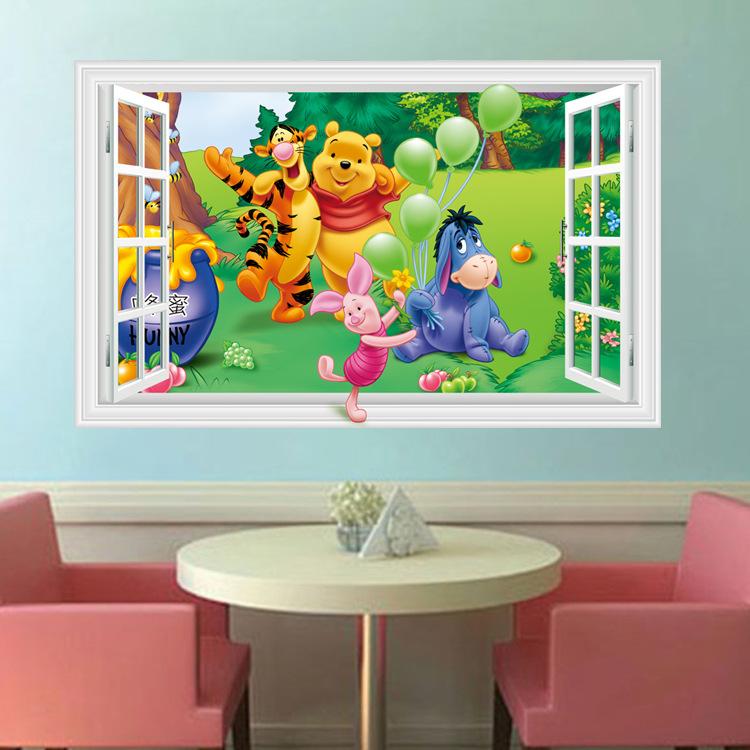 Cửa sổ gấu Pooh và các bạn