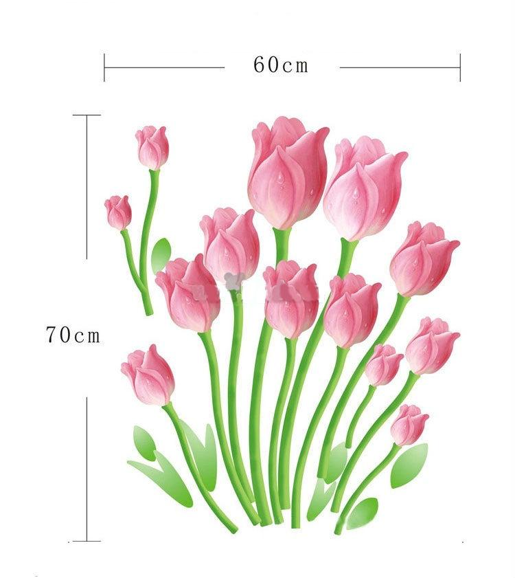 Hoa tulip hồng