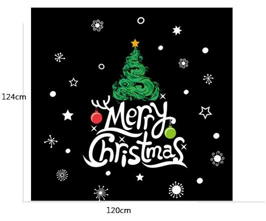 Merry Christmas và cây thông Noel xanh