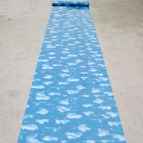 Decal cuộn kính mờ mây trời Octki (076)