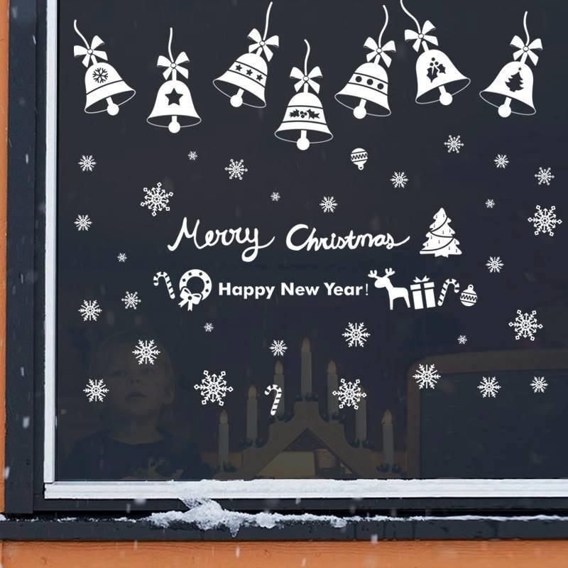 Chuông noel (nền trắng đục)