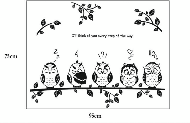 Chim cú trắng đen