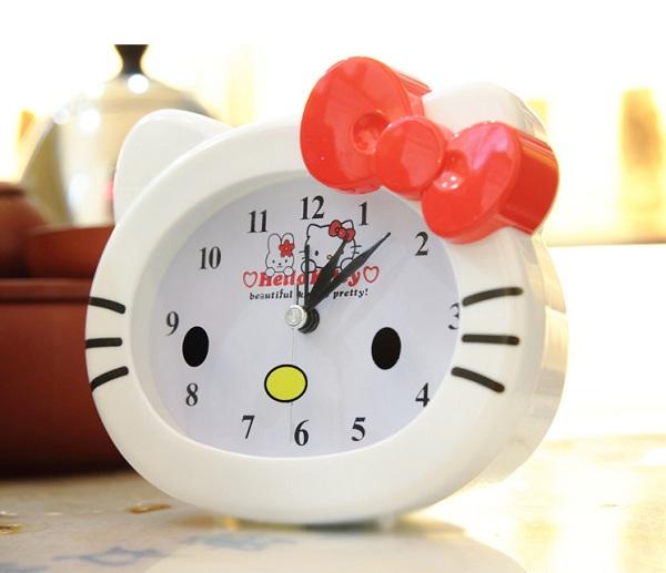 Đồng hồ mèo hello kitty