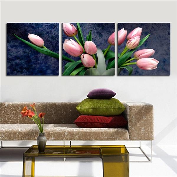 Tranh treo tường hoa tulip 2