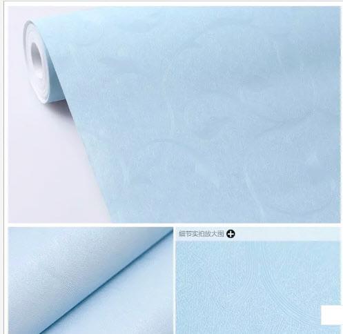 Giấy decal cuộn màu xanh dương nhạt