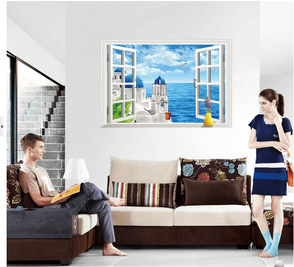 Cửa số lâu đài xanh