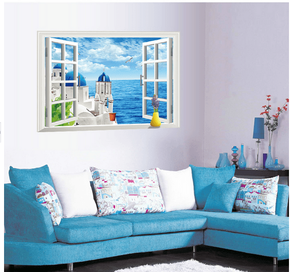 Cửa số lâu đài xanh