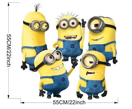 Decal dán tường Minion 3