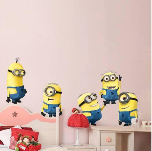 Decal dán tường Minion 3