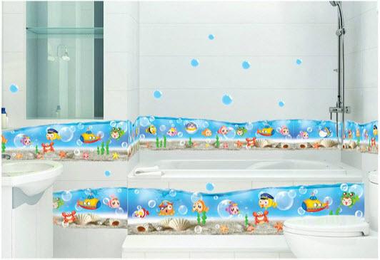 Decal dán chân tường đại dương 2
