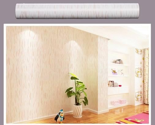 Giấy decal cuộn họa tiết nâu 3