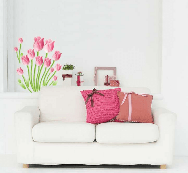 Hoa tulip hồng