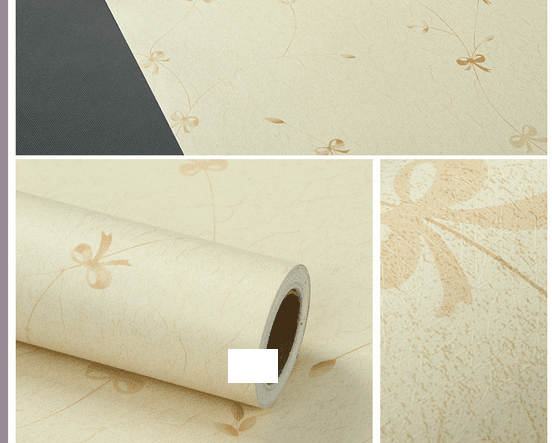 Decal cuộn nơ màu nâu