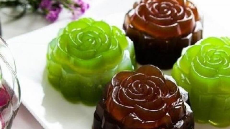 Hướng dẫn cách làm bánh trung thu rau câu nhân các loại siêu hấp dẫn